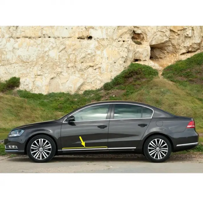 Sol Ön Kapı Alt Krom Çıtası 3AA854939A VW Passat B7 ile uyumlu 2011-2014