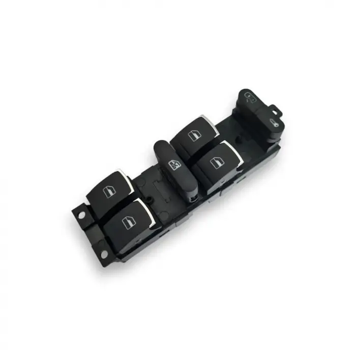 Sol Ön Kapı Cam Düğmesi, Kromlu, 1J4959857D, Seat Leon MK1 ile Uyumlu, 2000-2005