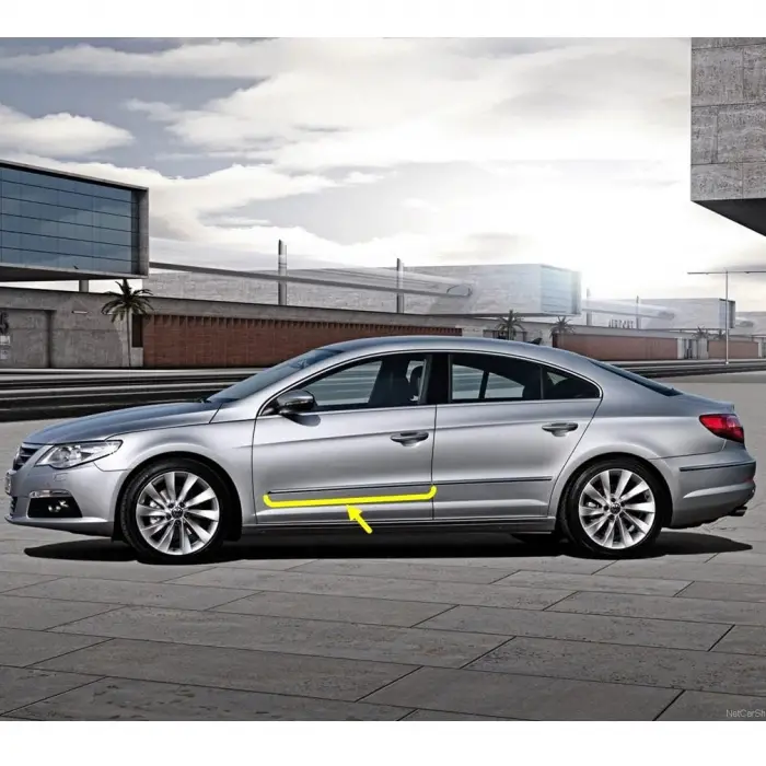 Sol Ön Kapı Çıtası Kromaj 3C8853071A VW Passat CC ile uyumlu 2009-2012