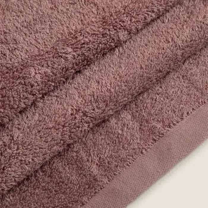 Solıd Bambu Banyo Havlusu 85X150 Cm Küllü Gül