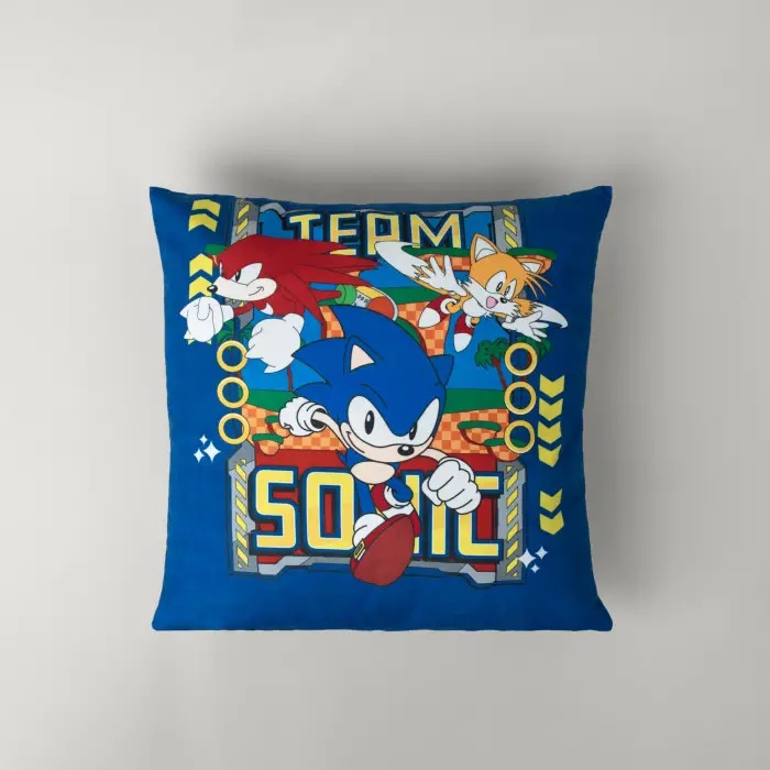 Sonic Classic Lisanslı Kırlent 40x40 cm