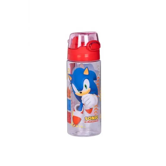 Sonic Matara, Plastik Pipetli, 500 ml, Mavi