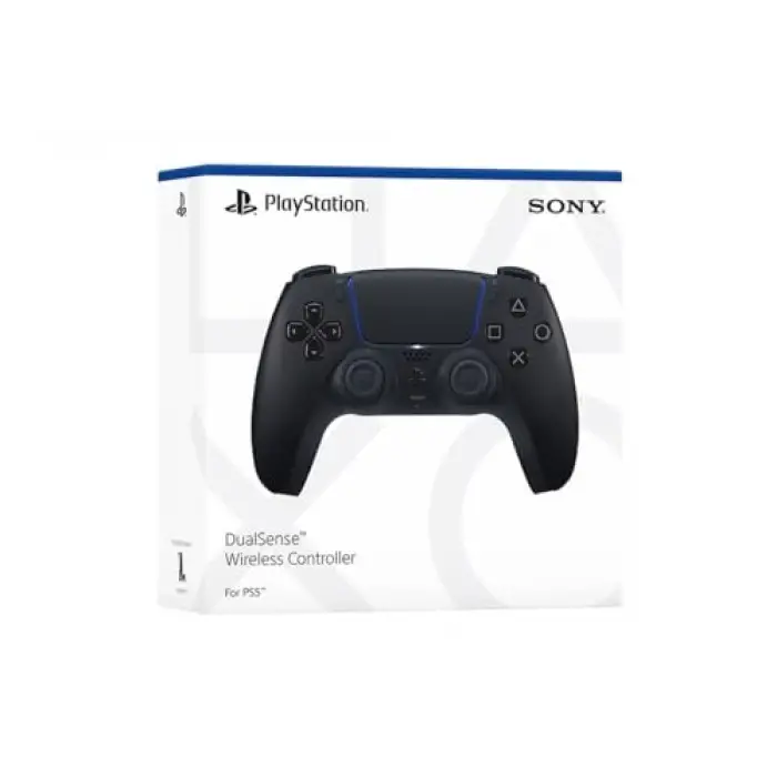 Sony 5 Dualsense Controller, Siyah (Midnight Black)
