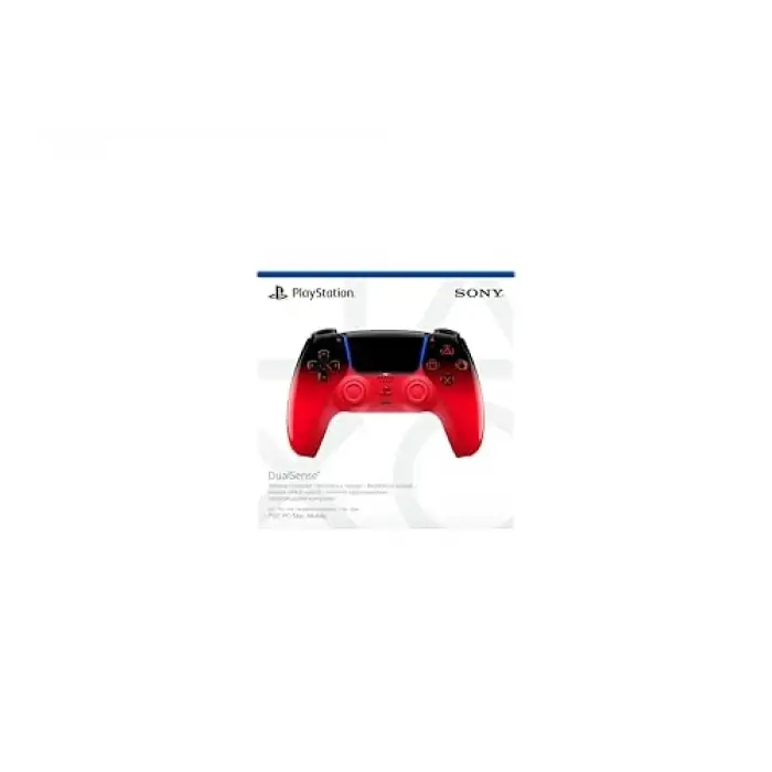 Sony 5 DualSense Wireless Controller Oyun Kolu; Techno Red (Bilkom, Resmi Distribütör Garantili)