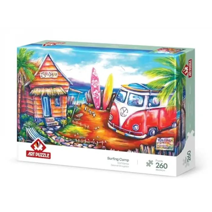 Sörf Kampı 260 Parça Puzzle