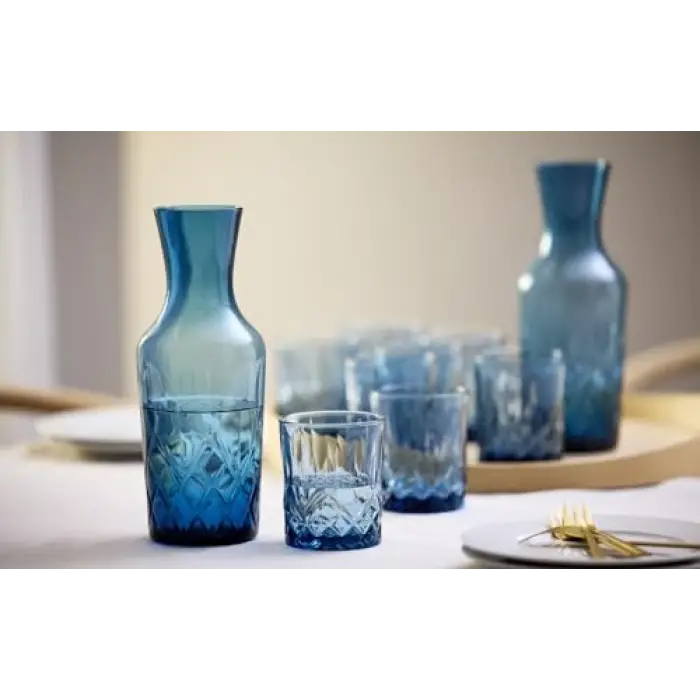 Sorrento Viski Bardağı 32 cl 4 Adet Mavi