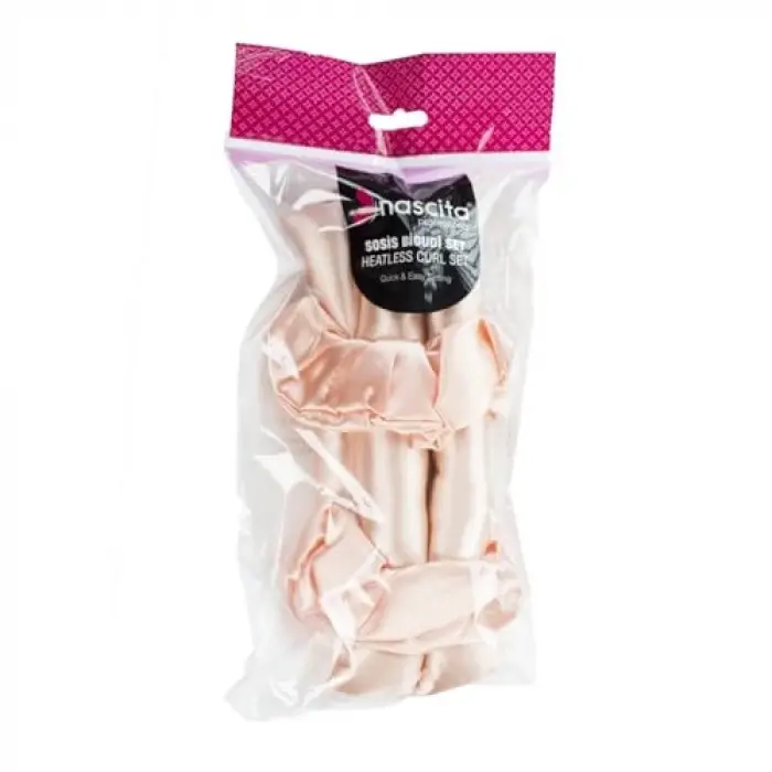 Sosis Bigudi 3lü Set, Açık Pembe - 63