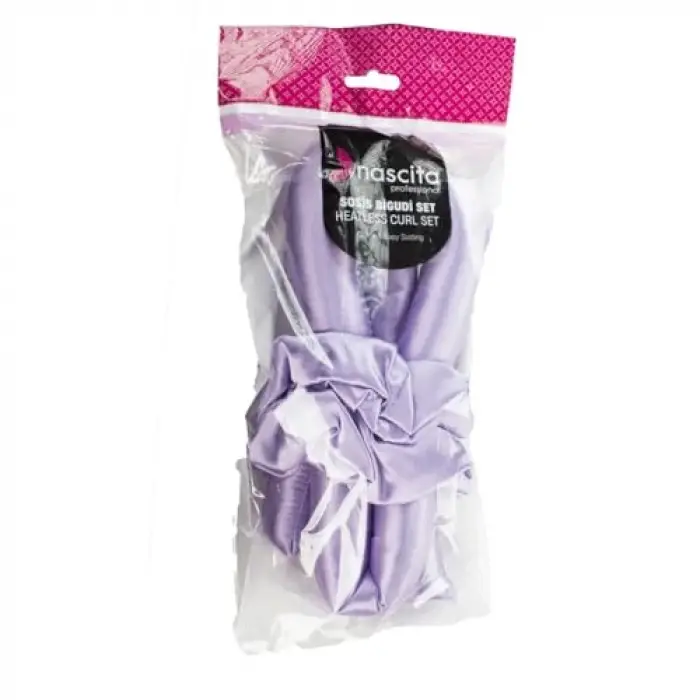 Sosis Bigudi 3lü Set, Lila - 63