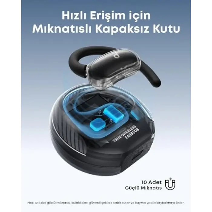 Soundcore V40i Open-Ear Bluetooth Kulaklık Siyah