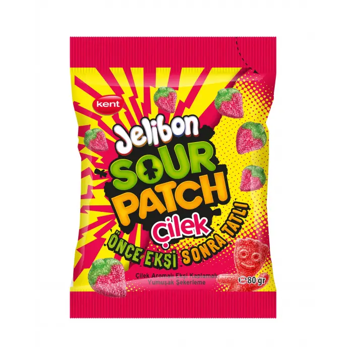 Sour Patch Kids Çilek Aromalı Şekerleme 80g