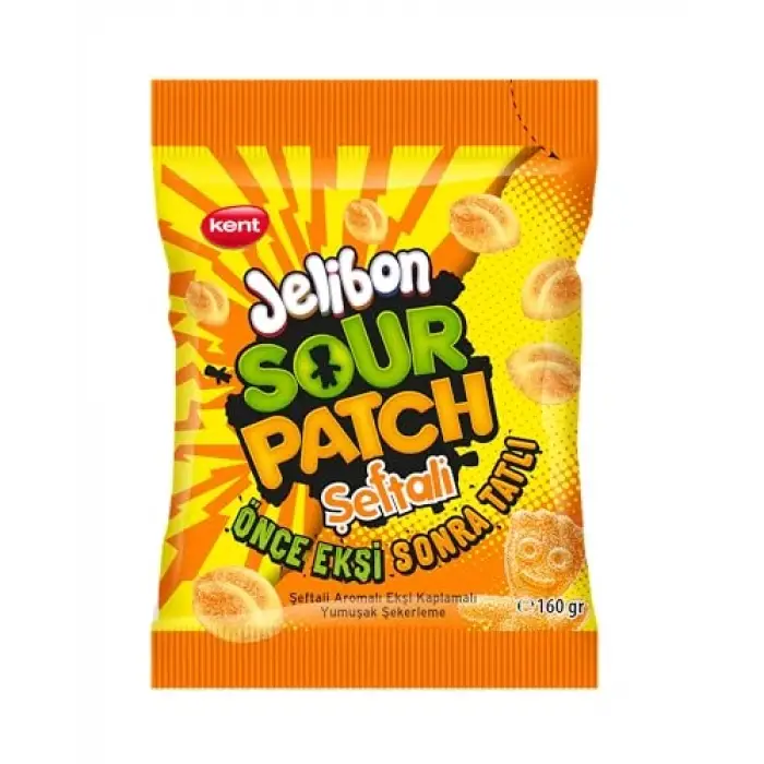 Sour Patch Kids Şeftali Aromalı Şekerleme 160g