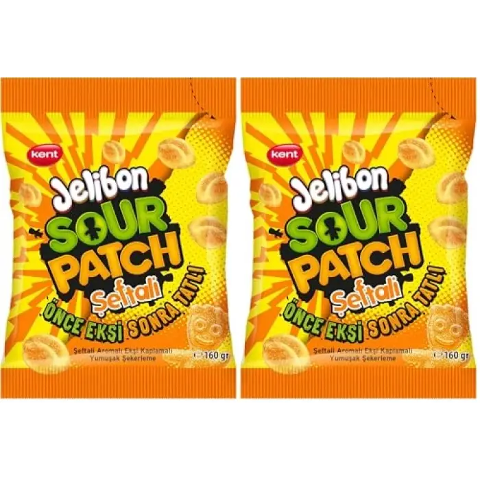Sour Patch Kids Şeftali Aromalı Şekerleme 160g