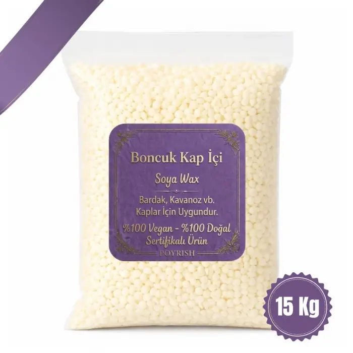 Soya Wax, 15 Kg, Kap İçinde (PY2023)
