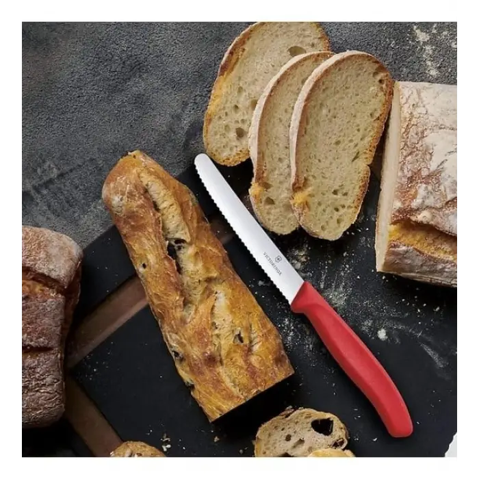 Soyacak ve Sofra Bıçağı Seti, 2 Parça Kırmızı