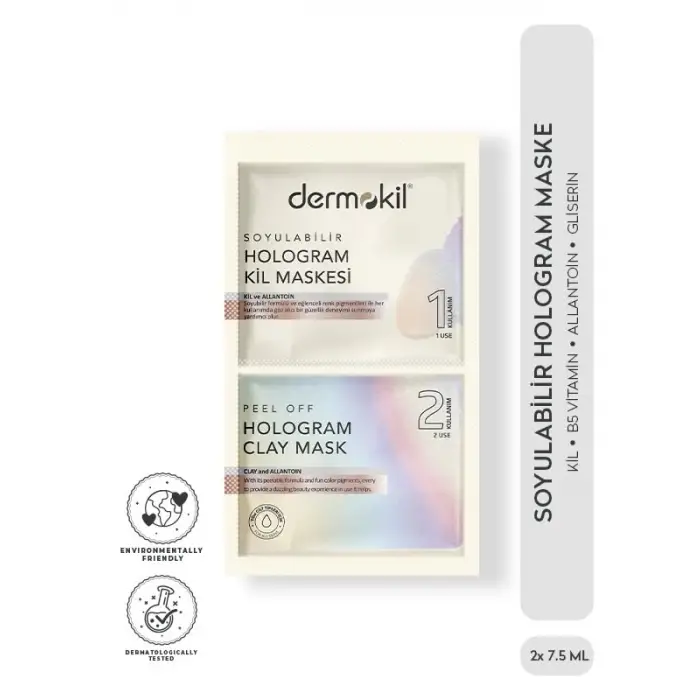 Soyulabilir Hologram Maske 2x7.5 ml