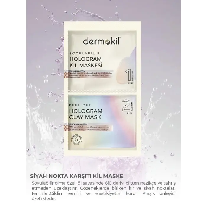 Soyulabilir Hologram Maske 2x7.5 ml