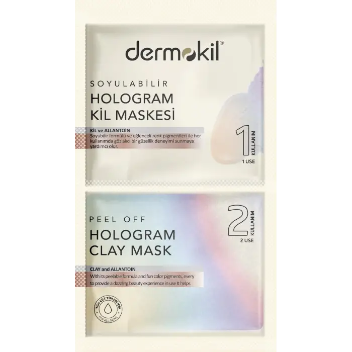 Soyulabilir Hologram Maske 2x7.5 ml