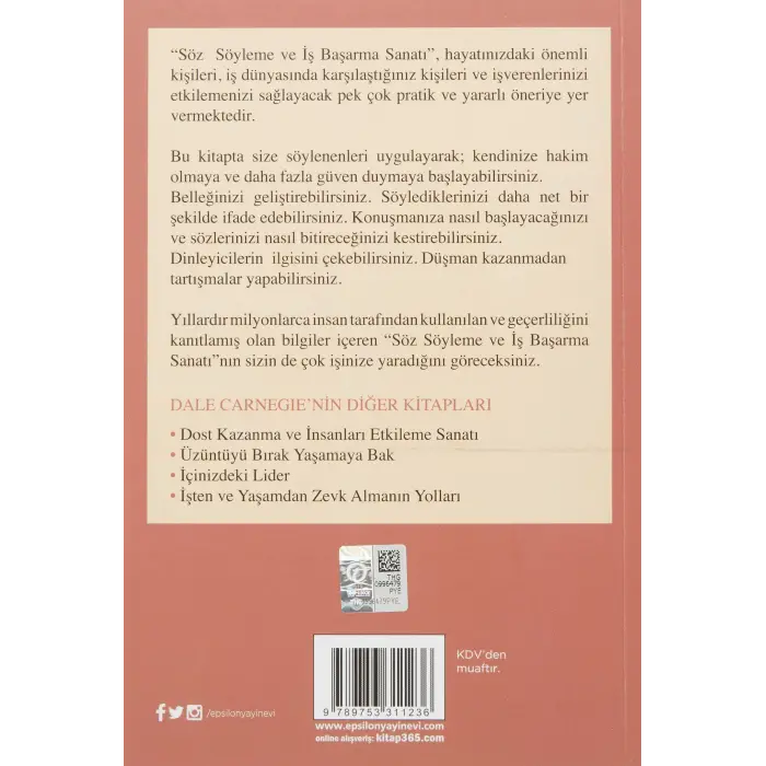 Söz Söyleme ve İş Başarma Sanatı