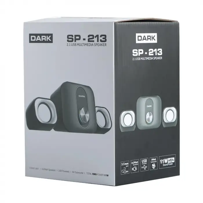 SP-213 11W RMS 2+1 Multimedia Speaker Hoparlör (DK-AC-SP213)