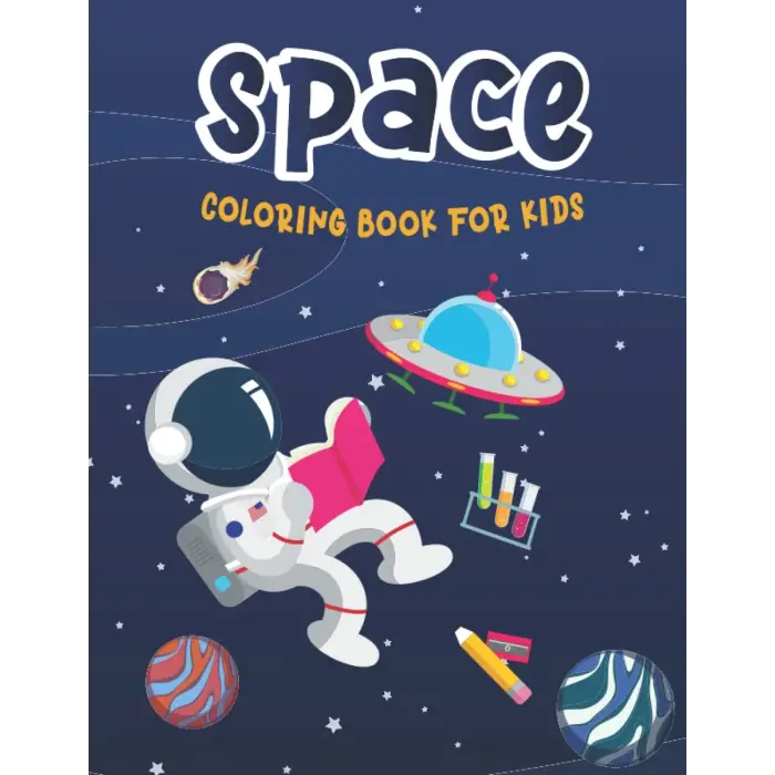 Space Childrens/Kids Coloring Book A4 30 Pages Great Gift Idea
