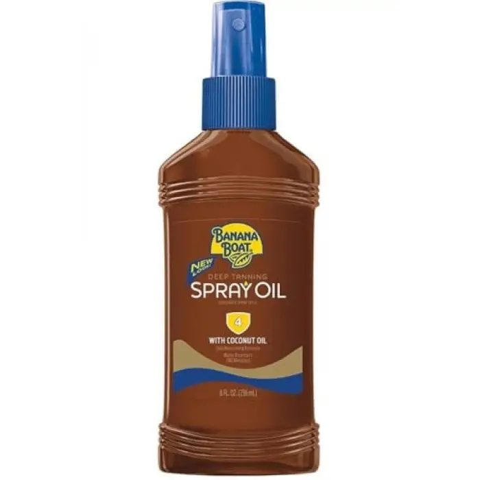 SPF4 Bronzlaştırıcı Sprey Yağ 236 ML