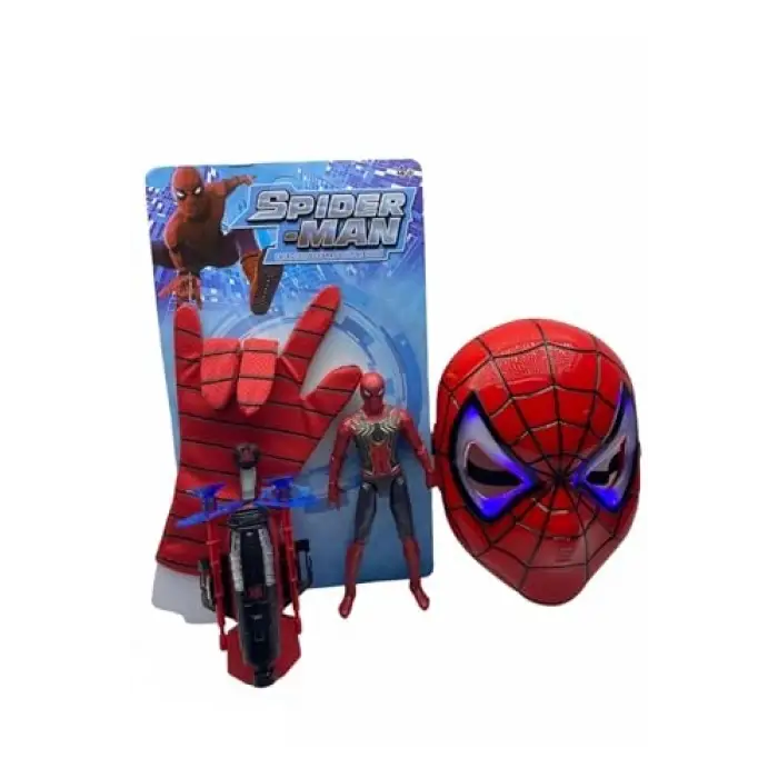 Spiderman Ağ Atan Eldiven 3 Lü Set Oyuncak