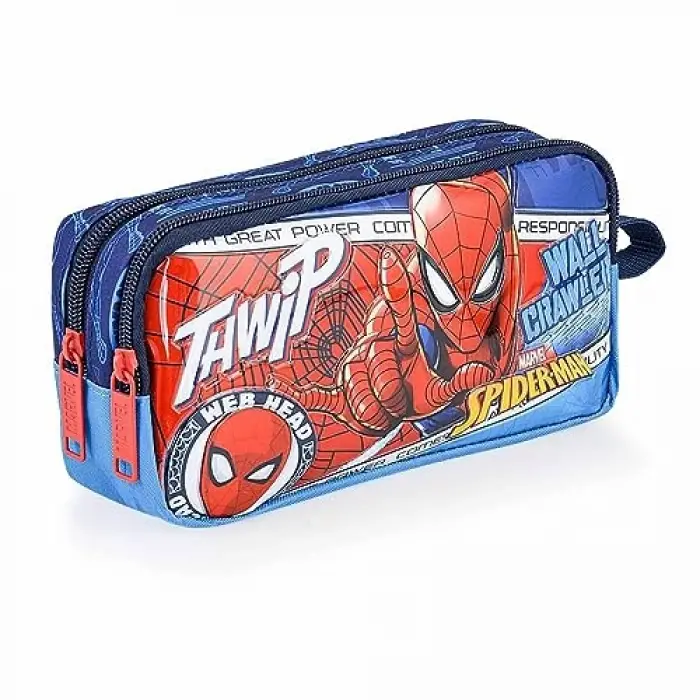 Spiderman baskılı kalem çantası
