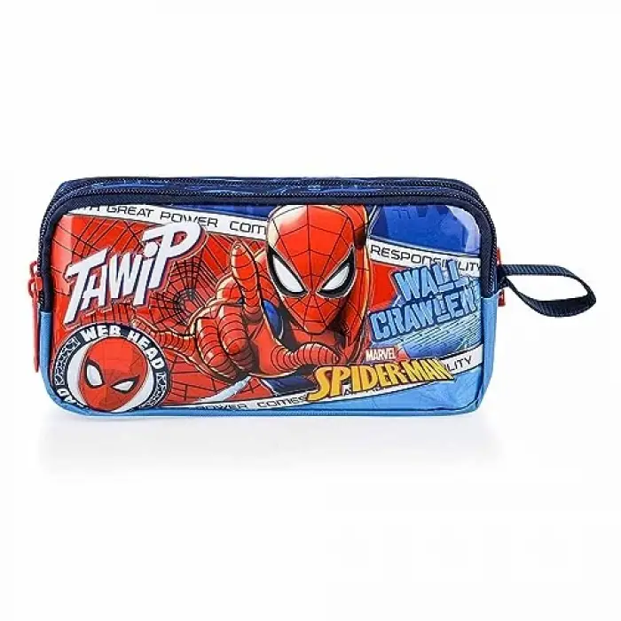 Spiderman baskılı kalem çantası