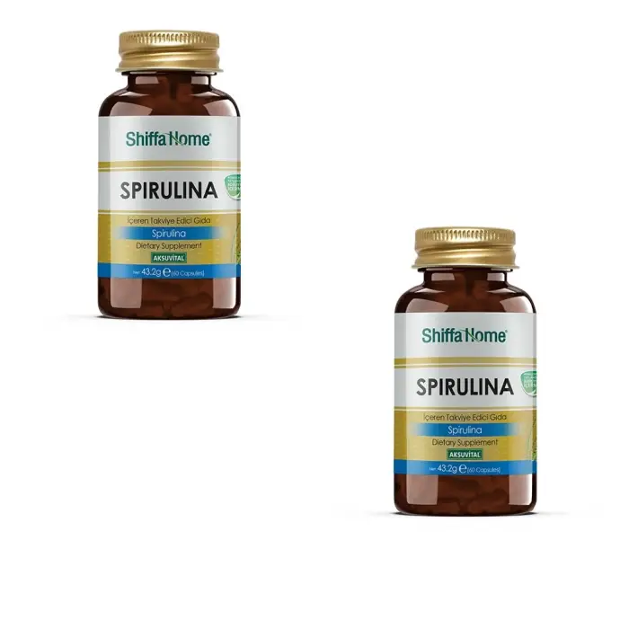 Spirulina 60 Kapsül (2 Adet)