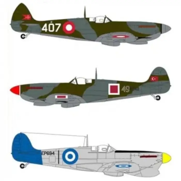 Spitfires All Around the World (1/72)