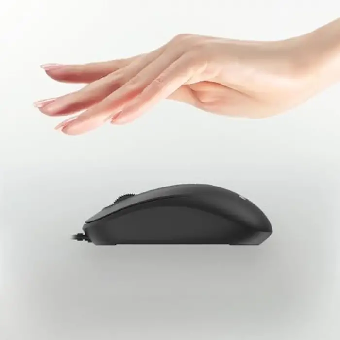 SPK7238 Siyah USB Kablolu Optik Mouse, 1200 Dpı, 3 Tuş