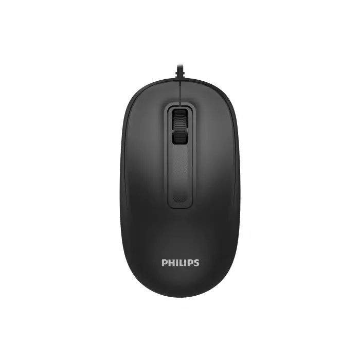 SPK7238 Siyah USB Kablolu Optik Mouse, 1200 Dpı, 3 Tuş