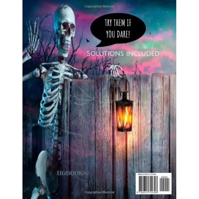 Spooky Sudoku Halloween Fun For Everyone 8.5x11 320 Medium Puzzles with Solutions, 161 Pages