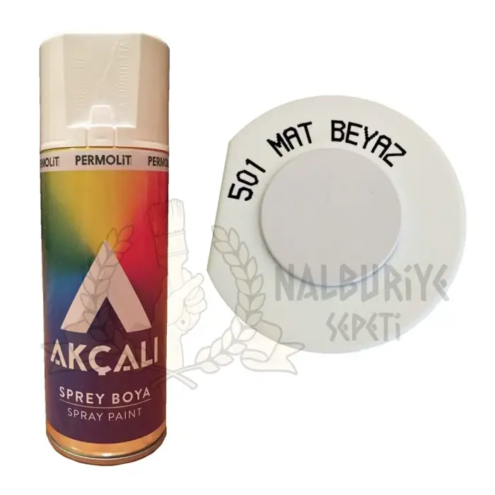 Sprey Boya 501 Mat Beyaz, 400 ml