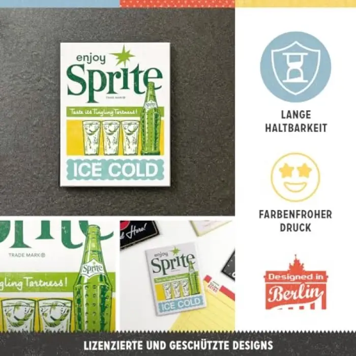 Sprite - Ice Cold Buzdolabı Magneti 6 x 8 cm