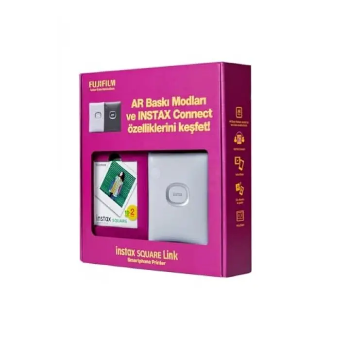 Square Link Beyaz Akıllı Telefon Yazıcısı Bundle Box