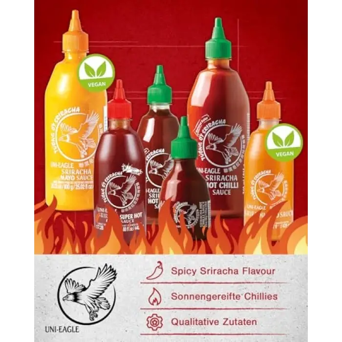 Sriracha Acı Biber Sosu 475 g