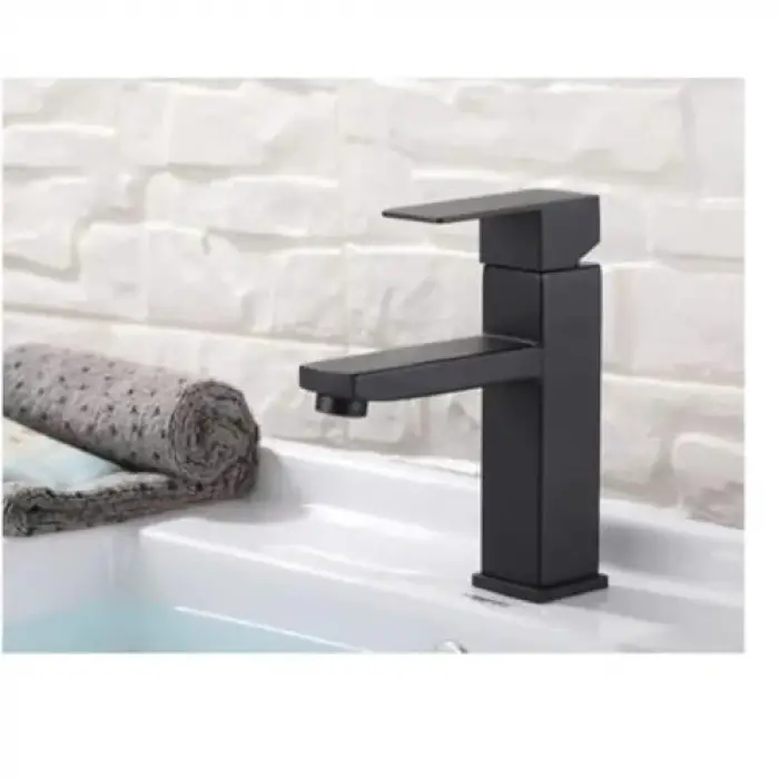 Ssc1-s4b Mat Siyah Lavabo Bataryası