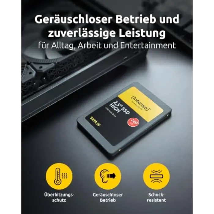 Ssd 2.5 inç Sata 3 120 GB, Siyah