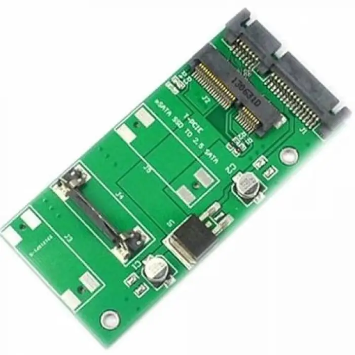 Ssd — Mini Pcı-E mSATA to 2.5 M Sata Harddisk Kutusu mSATA mini Pci