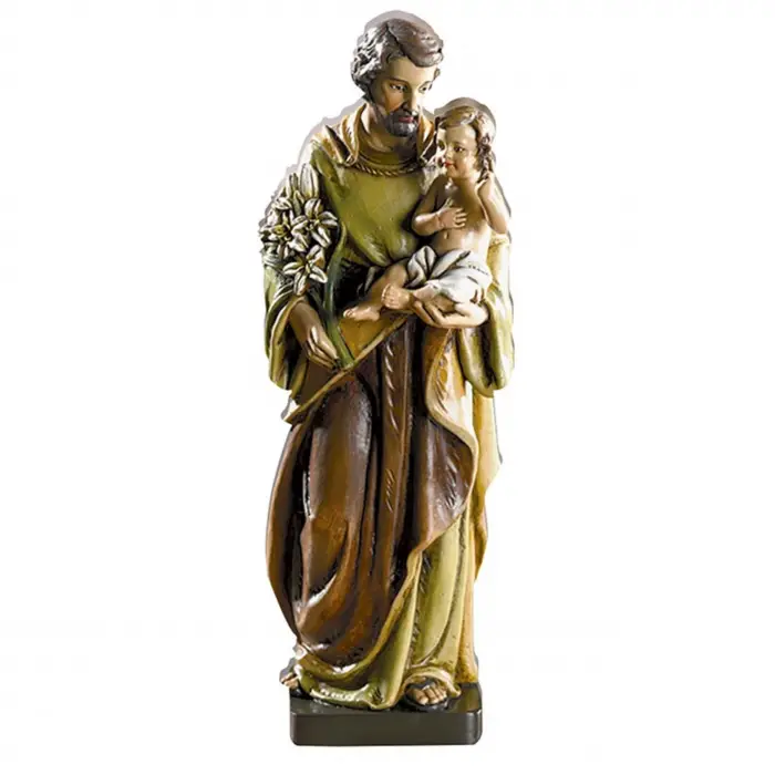 St Joseph Çocuklu Heykeli, 20,32 cm