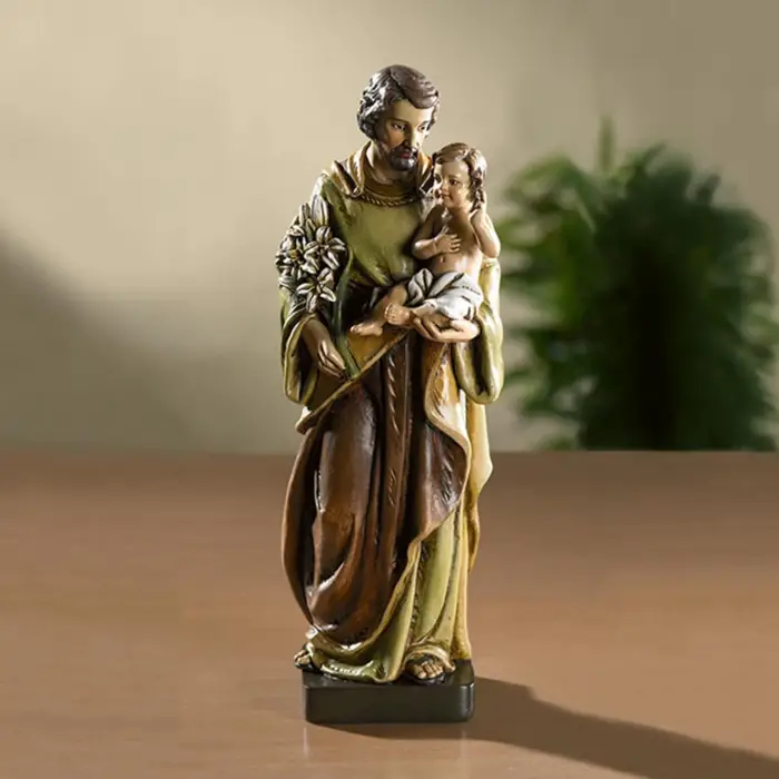 St Joseph Çocuklu Heykeli, 20,32 cm