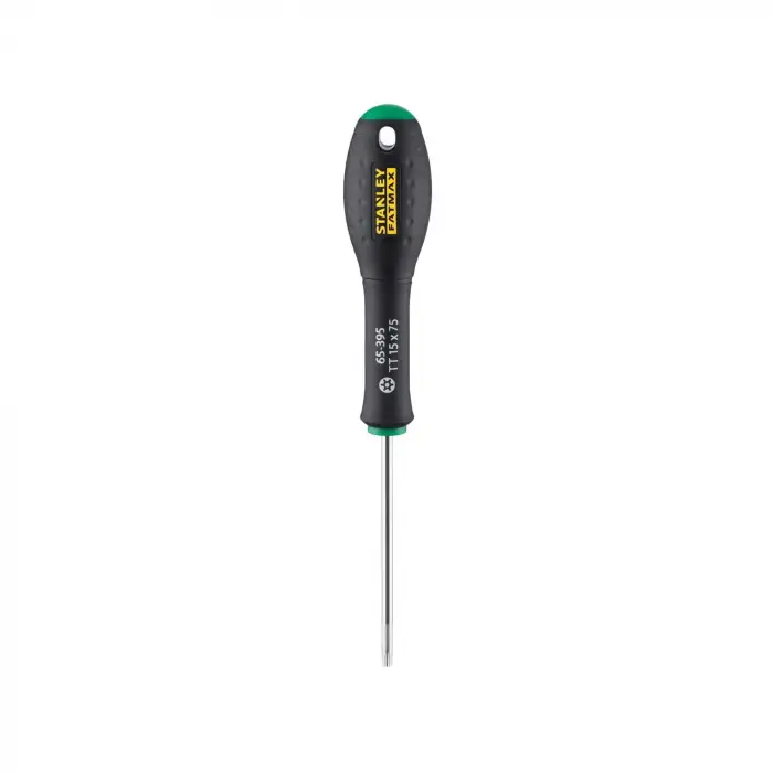 Stanley - Tornavida Torx, Tt10, 75 Mm Schwertlaenge, Krom-Vanadyum, Ergonomik Soft Handgr, 0-65-395