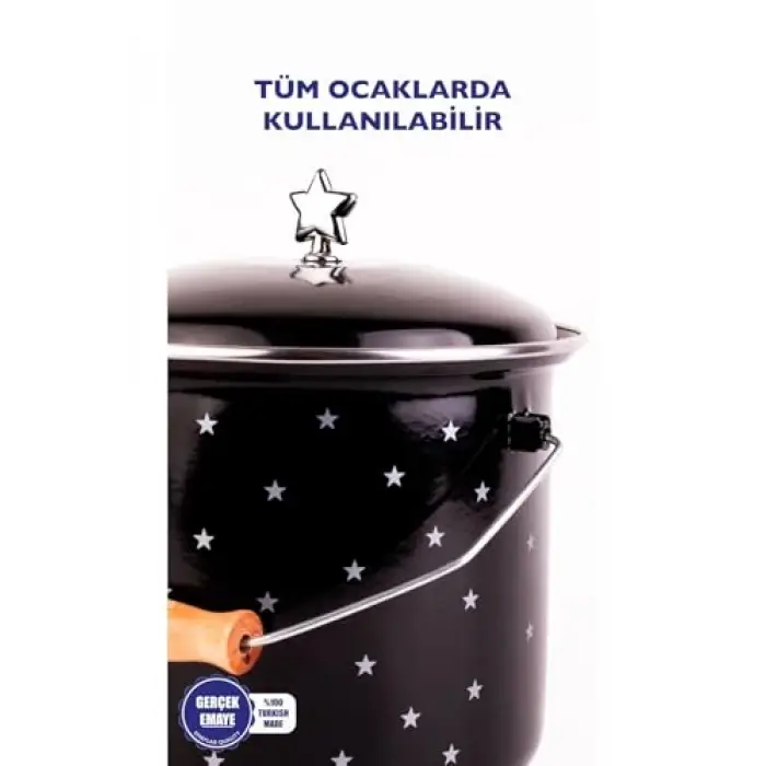 Star Emaye Bakraç 20 Cm (3 L)