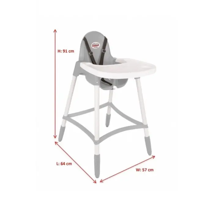 Star Mama Sandalyesi Gri