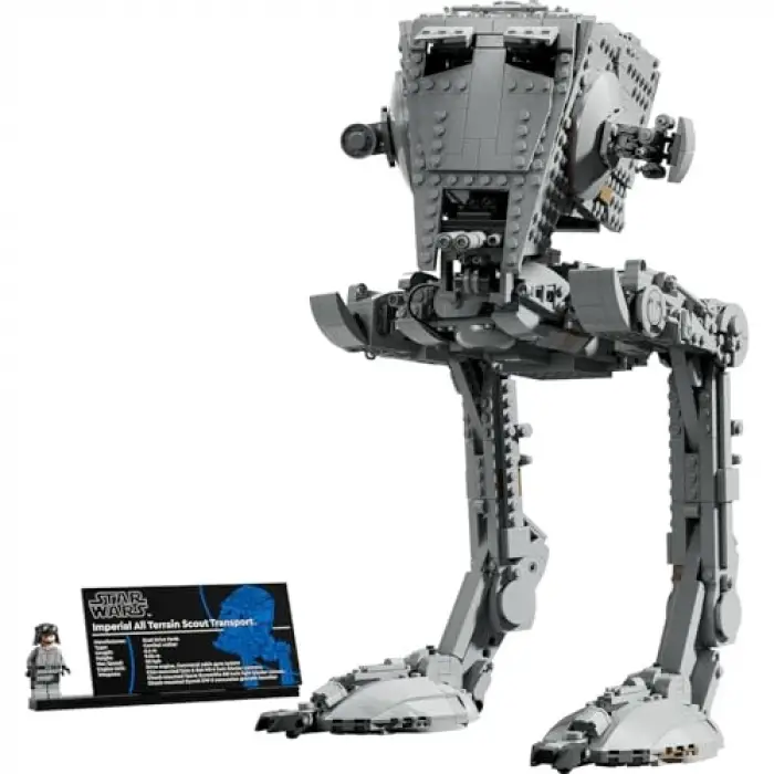 Star Wars AT-ST Walker 75417 Koleksiyonluk Model Yapım Seti, 1513 Parça