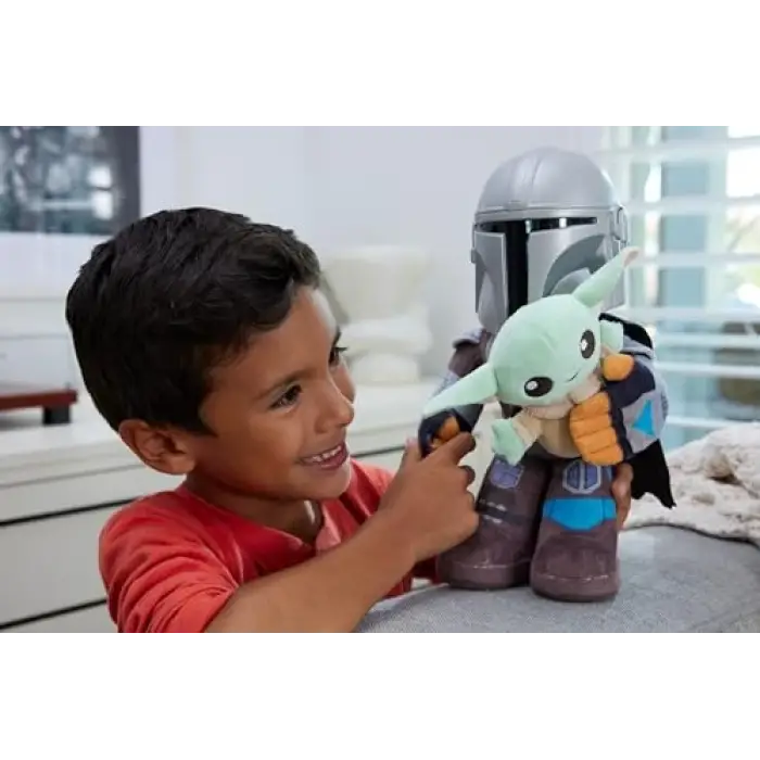 Star Wars Mandalorian Sesli Pelüş Figür