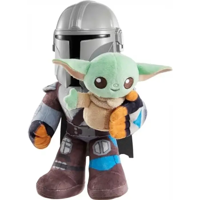 Star Wars Mandalorian Sesli Pelüş Figür