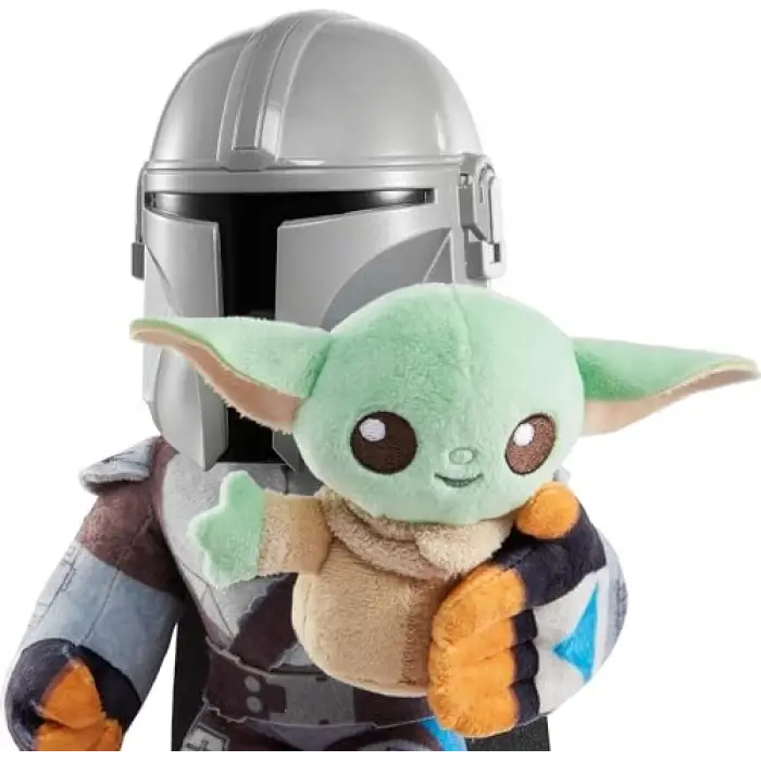 Star Wars Mandalorian Sesli Pelüş Figür