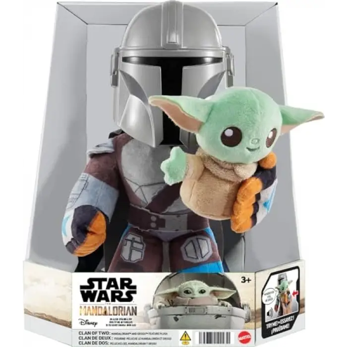 Star Wars Mandalorian Sesli Pelüş Figür
